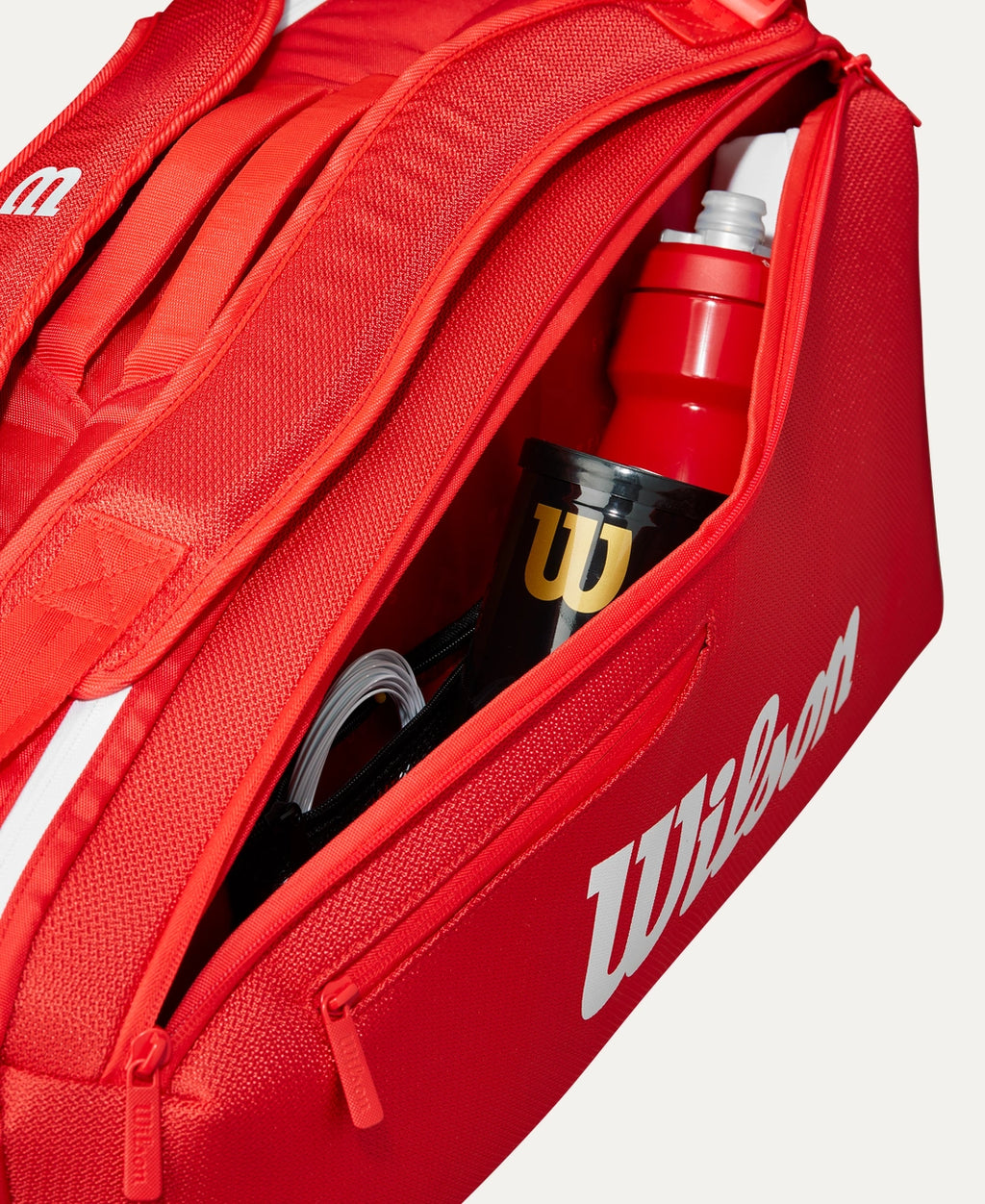RACKET BAG WILSON SUPER TOUR RED 6R 2025