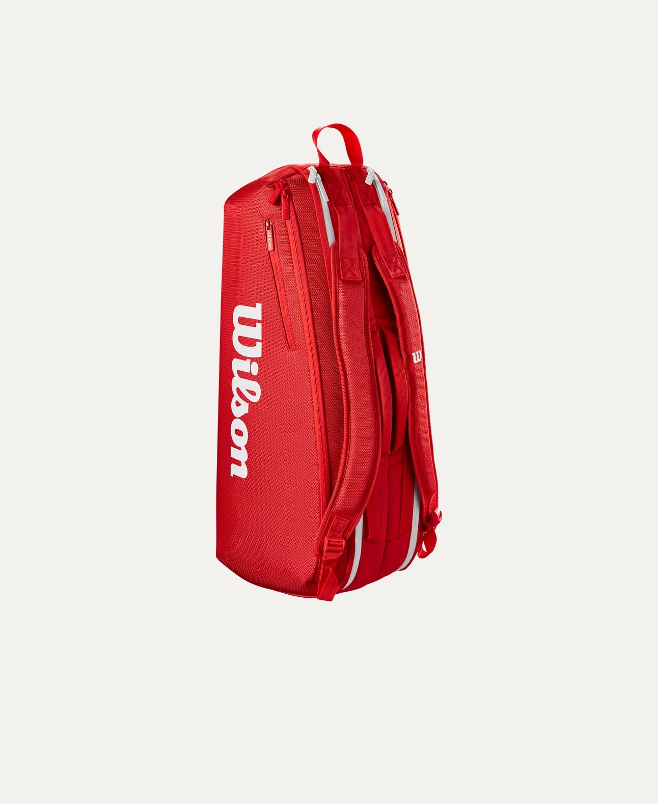 RACKET BAG WILSON SUPER TOUR RED 6R 2025