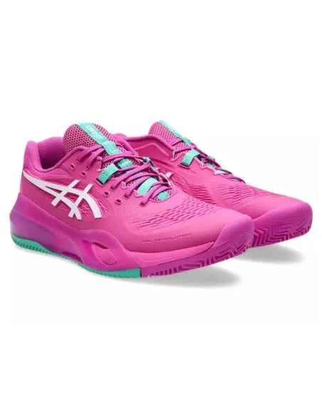 ASICS SHOES GEL RESOLUTION X CLAY DIGITAL SAKURA/WHITE