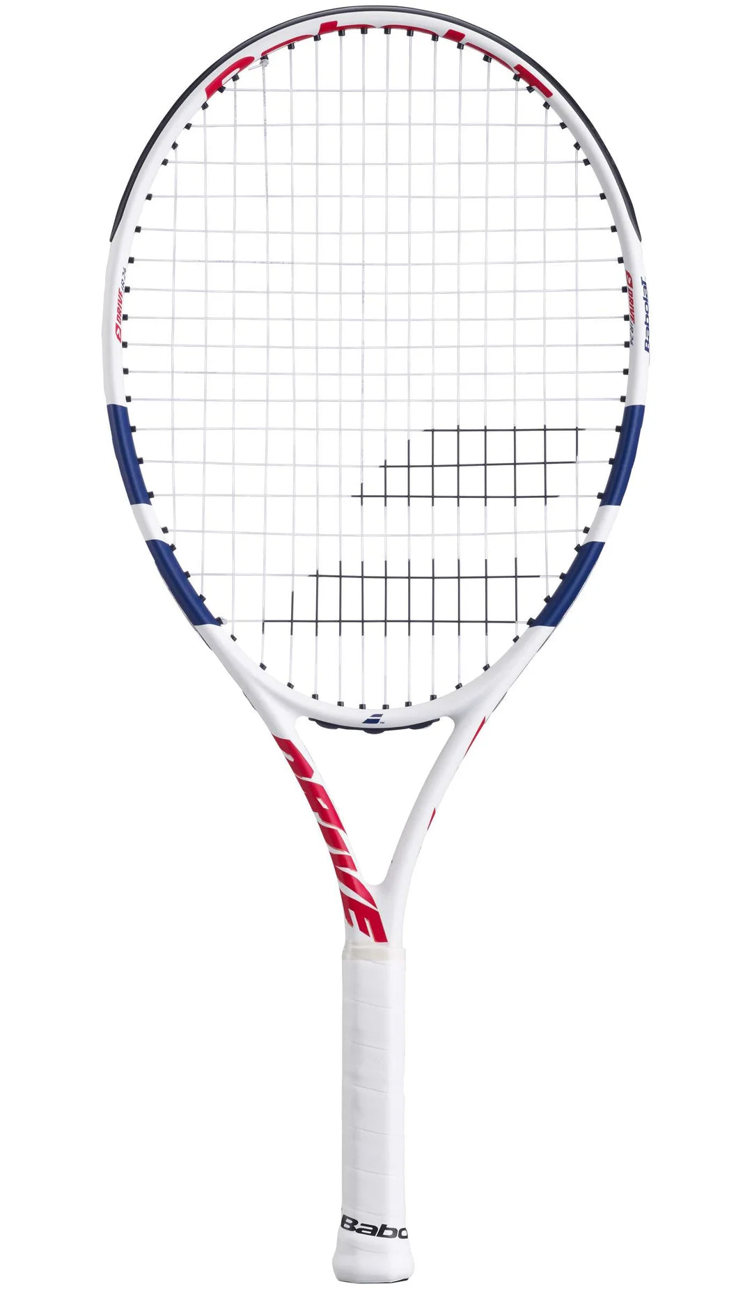 RACKET BABOLAT DRIVE JR 24 WHITE/BLEU 220GR